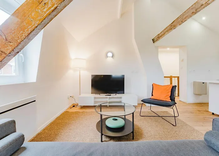 Appartement Charming 2-bedroom At Croisé Laroche Marcq-en-Barœul